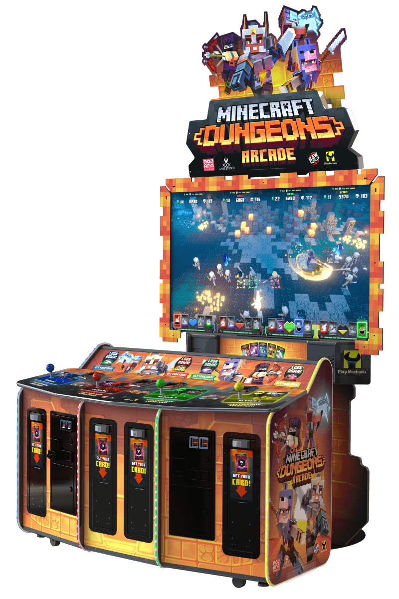 Minecraft Dungeons Arcade 4-pl