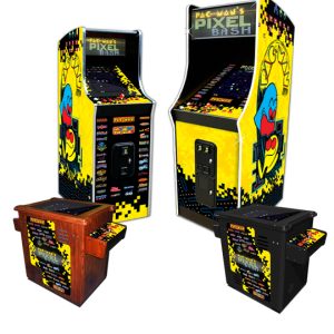 Pacman Pixel Bash Cabaret, 26" Upright, Cocktail Tables
