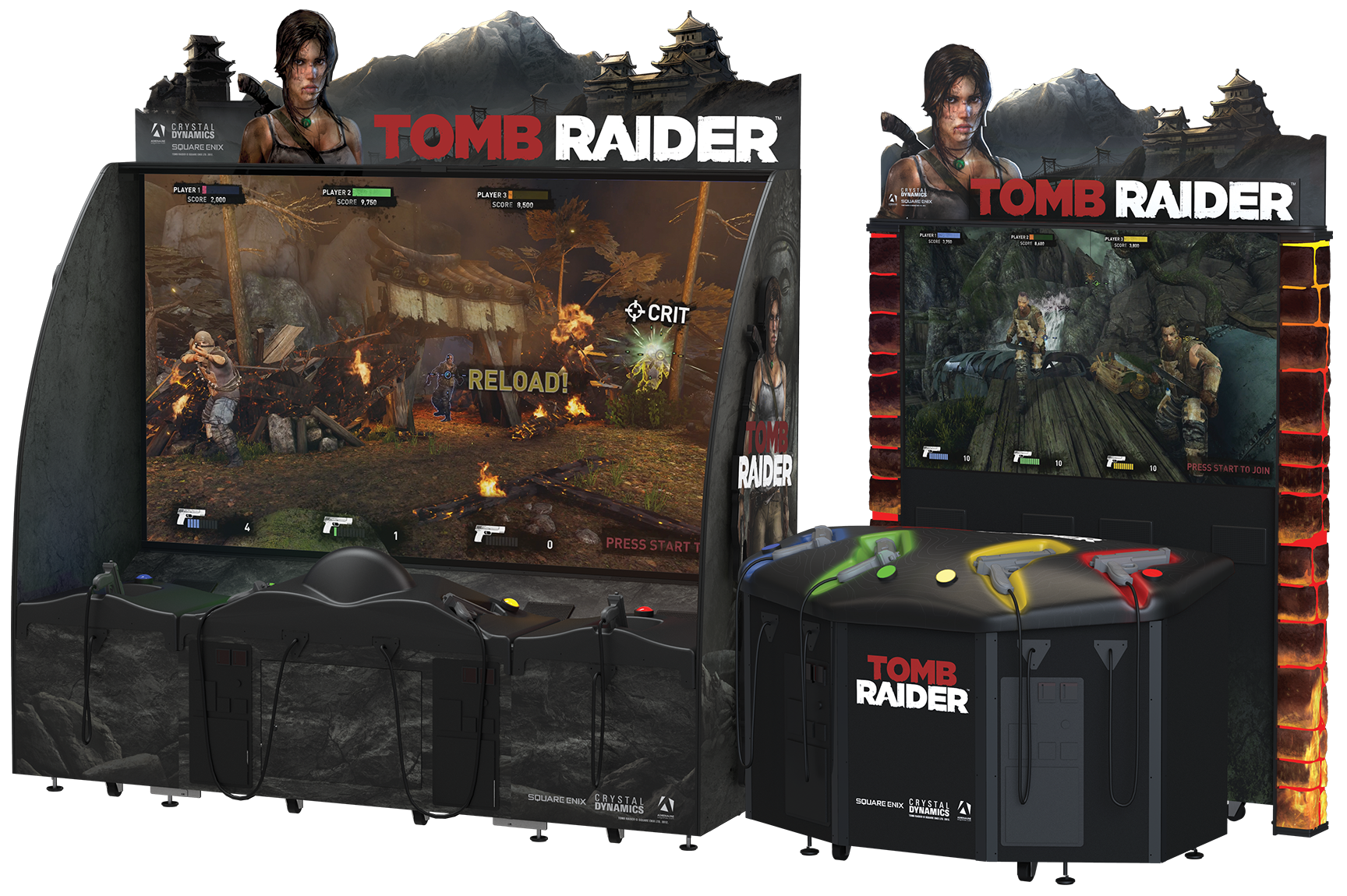 Tomb Raider 120" and 65"