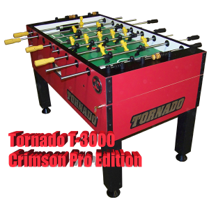Tornado T3000 Crimson Foosball