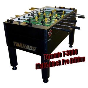 Tornado T3000 Matte Black Foosball